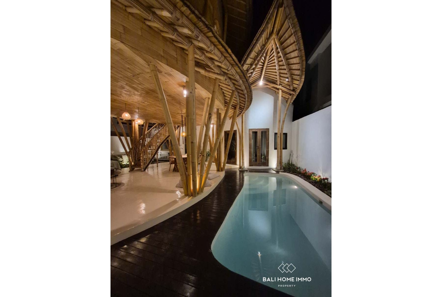 Unique Bamboo Style 2 Bedroom Villa for Sale in Buduk Bali view 18