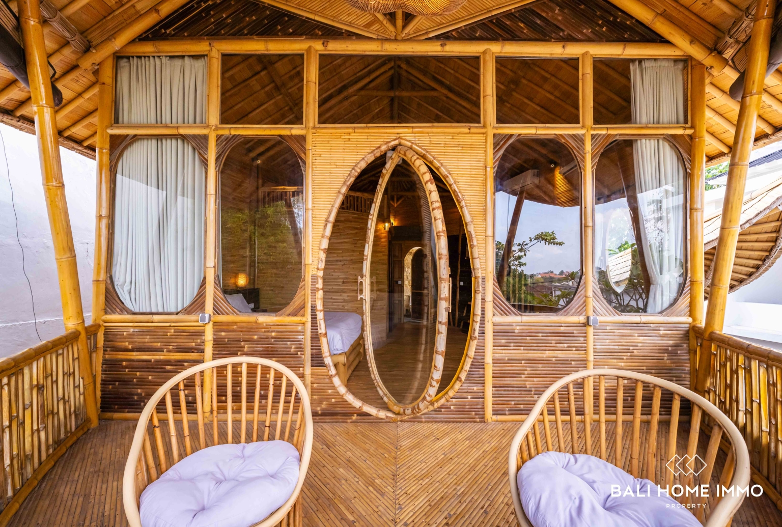 Unique Bamboo Style 2 Bedroom Villa for Sale in Buduk Bali view 27