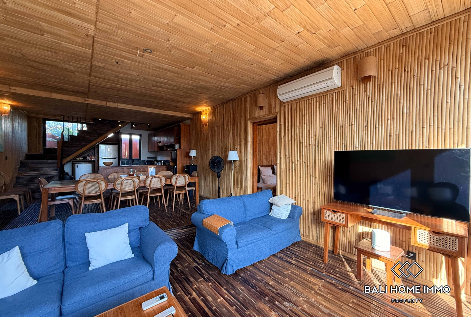 Unique Bamboo Style 6 Bedroom Villa For Rent in Legian view 3