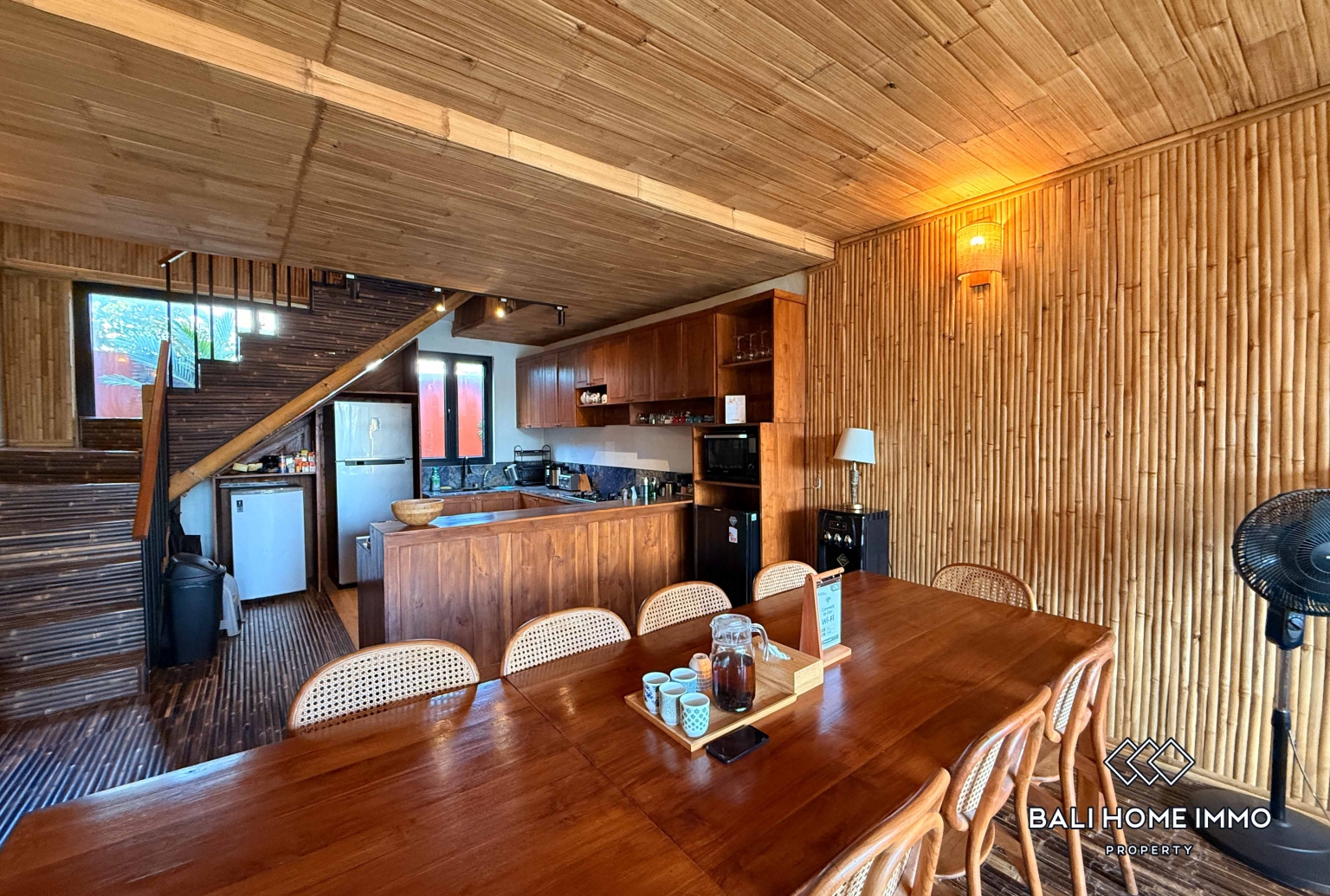 Unique Bamboo Style 6 Bedroom Villa For Rent in Legian view 6