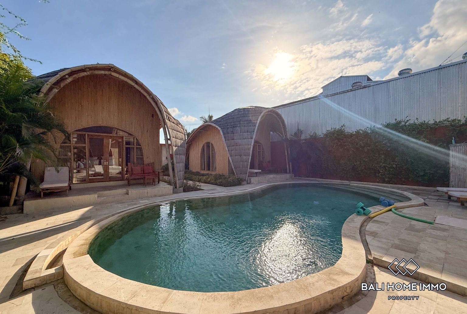 Unique Bamboo Style 6 Bedroom Villa For Rent in Legian view 21