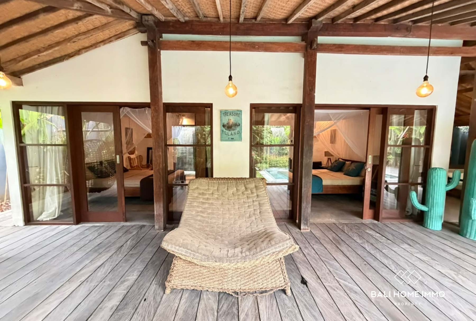 VINTAGE 2 BEDROOM VILLA FOR LEASEHOLD SALE in BERAWA BALI view 5