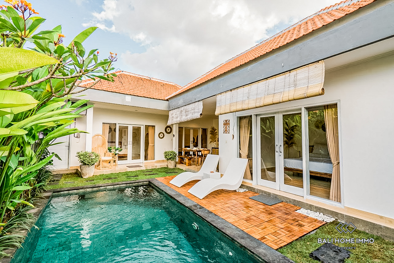 Villa Rent Well Designed 3 Bedroom Villa For Rental In Bali Canggu Batu Bolong Rf1265