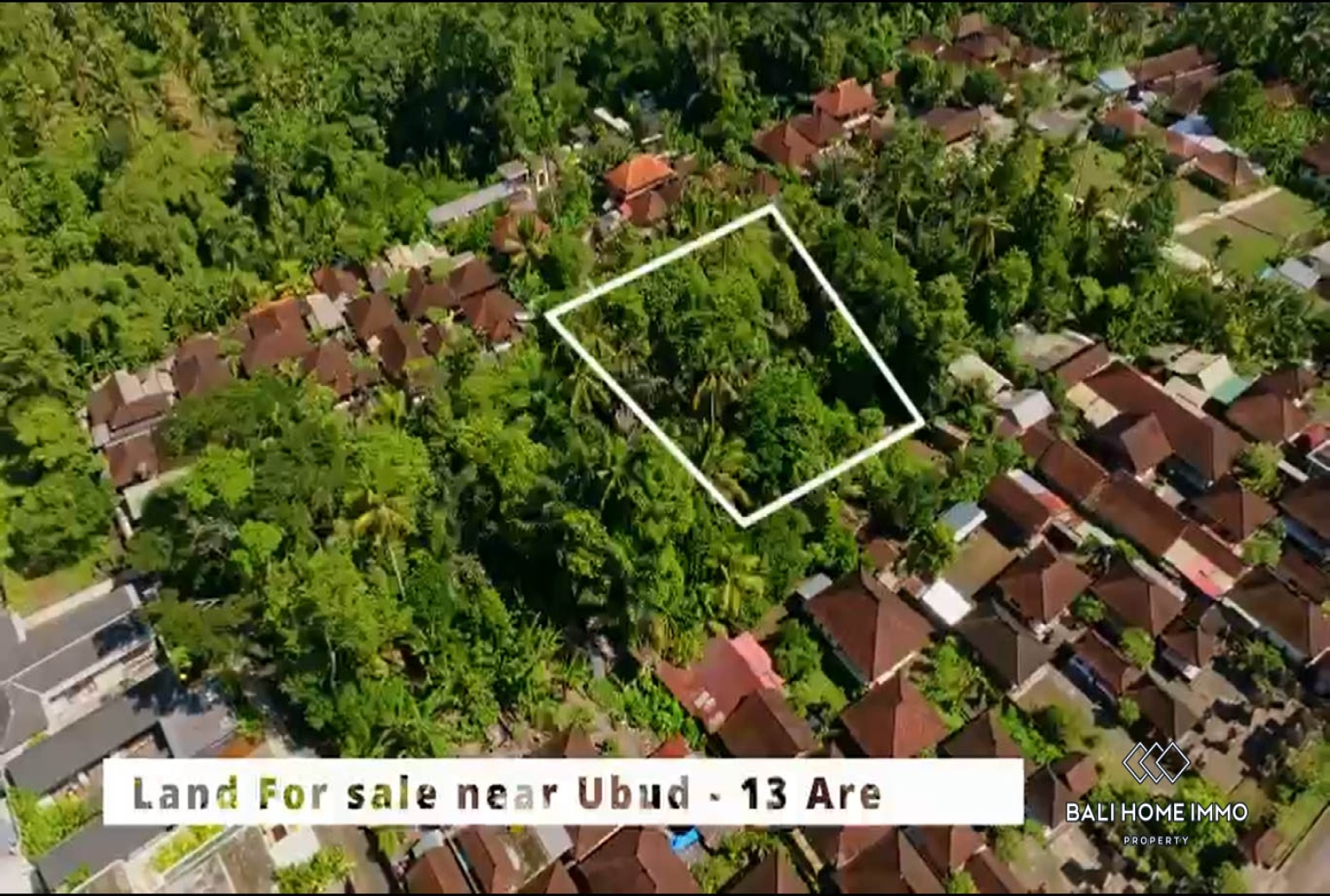 YELLOW ZONE 1330 m² LAND FOR LEASE IN SAYAN UBUD view 3